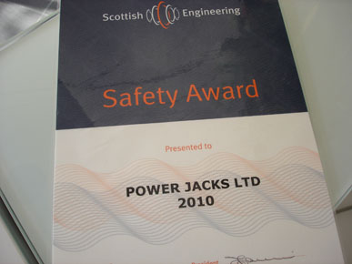 Safety Accolade for Power Jacks
