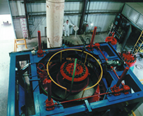 Hydrostatic Pressure Vessel Test Facility - Lid Lift
