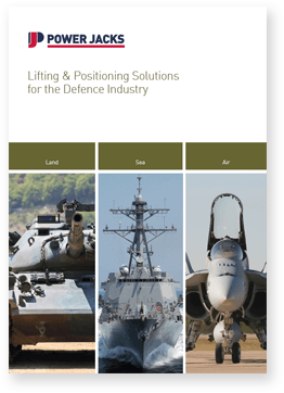 New Defence Industry Brochure for Lifting & Positioning Solutions