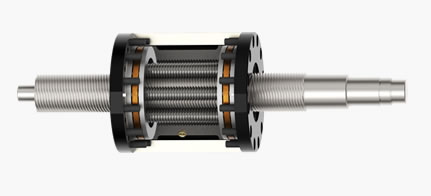 roller screw sectional view