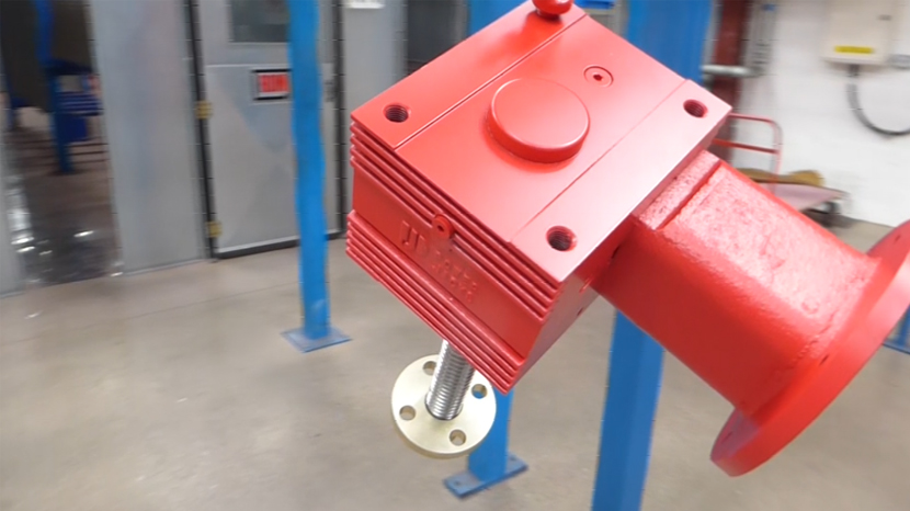 Power Jacks - Sneak Peek - S-Series 50kN with Geared Motor Adapter