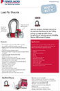 load pin shackle brochure