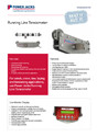 running line tensiometer