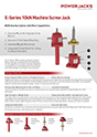 10kN E-Series Machine Screw Jack Brochure