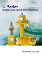 u-series screw jacks for subsea applications
