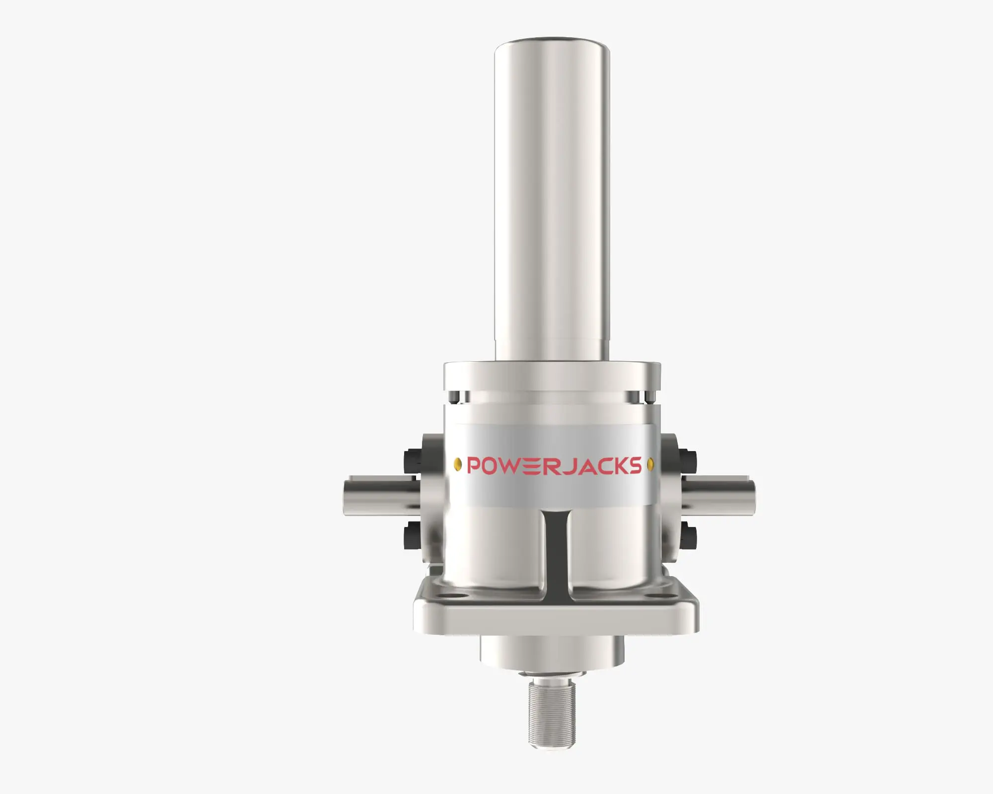 E-Series Stainless Steel Machine Screw Jack, Translating Screw, Inverted, Anti-Rotation, Keyed, Anti-Backlash