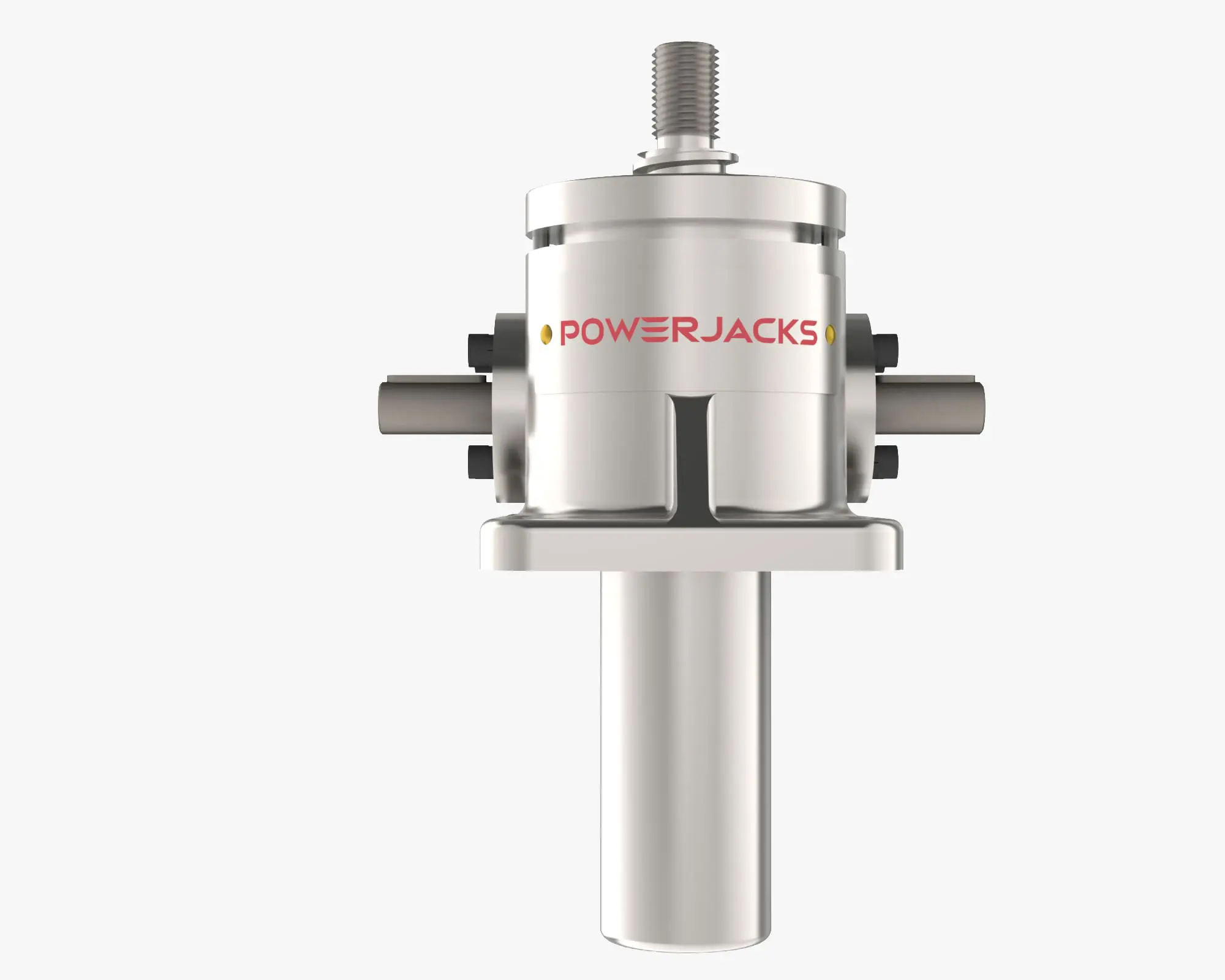 E-Series Stainless Steel Machine Screw Jack, Translating Screw, Upright, Anti-Backlash