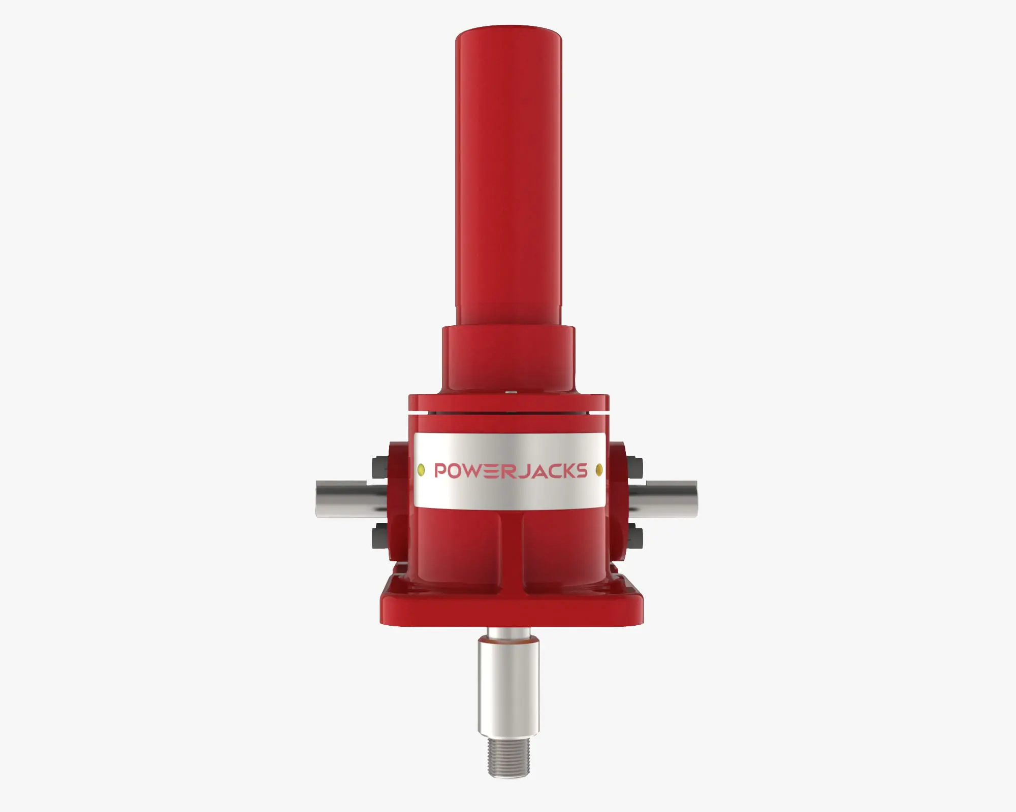 M-Series Machine Screw Jack, Translating Screw, Anti-Rotation (Keyed), Inverted