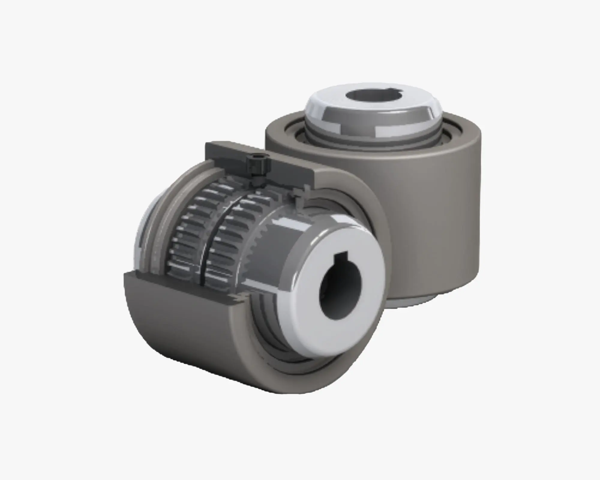 Steel Geared Couplings, Continuous Sleeve, Sectioned, System Components