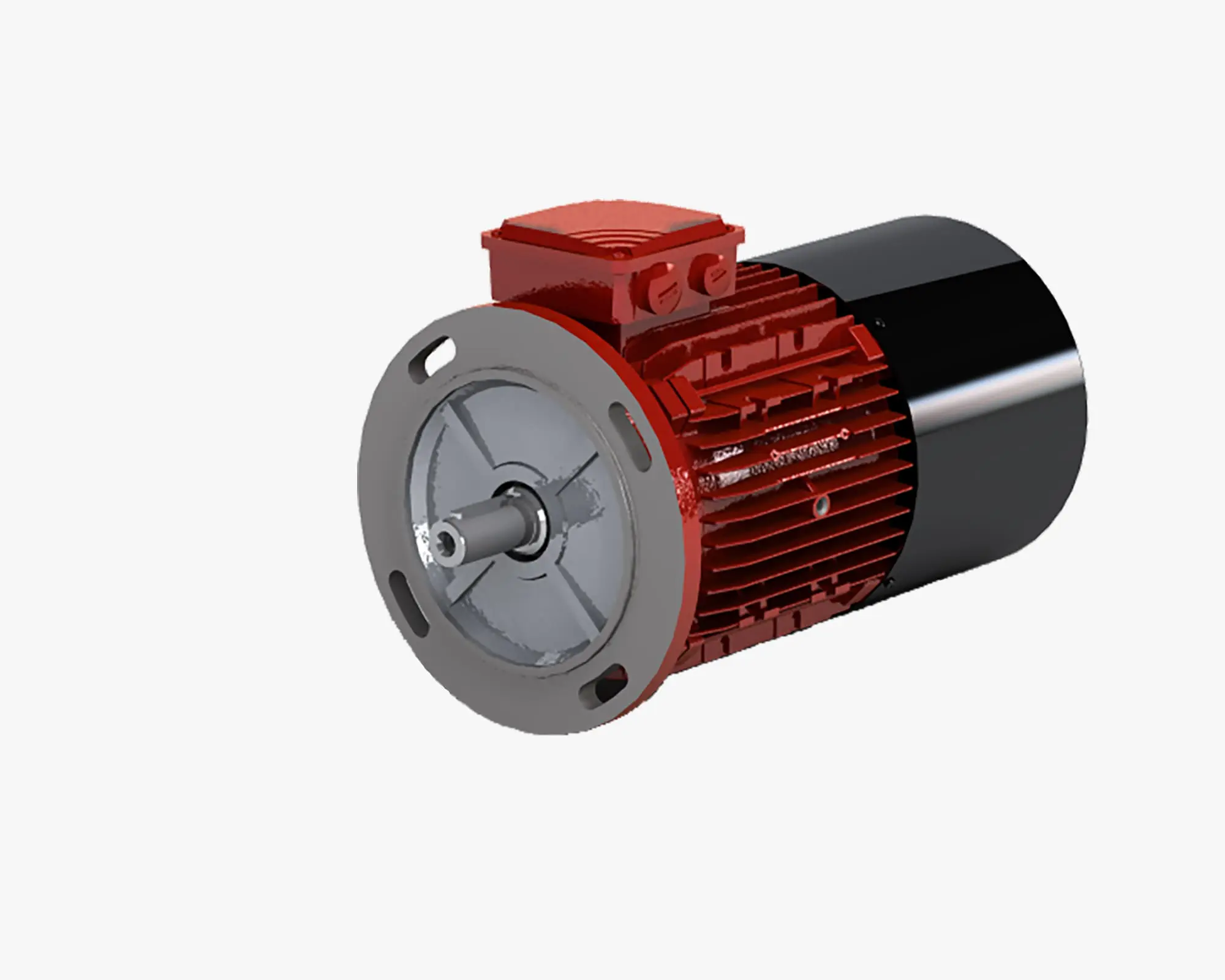 Electric Brake Motors, IEC, B5, Flange Mount