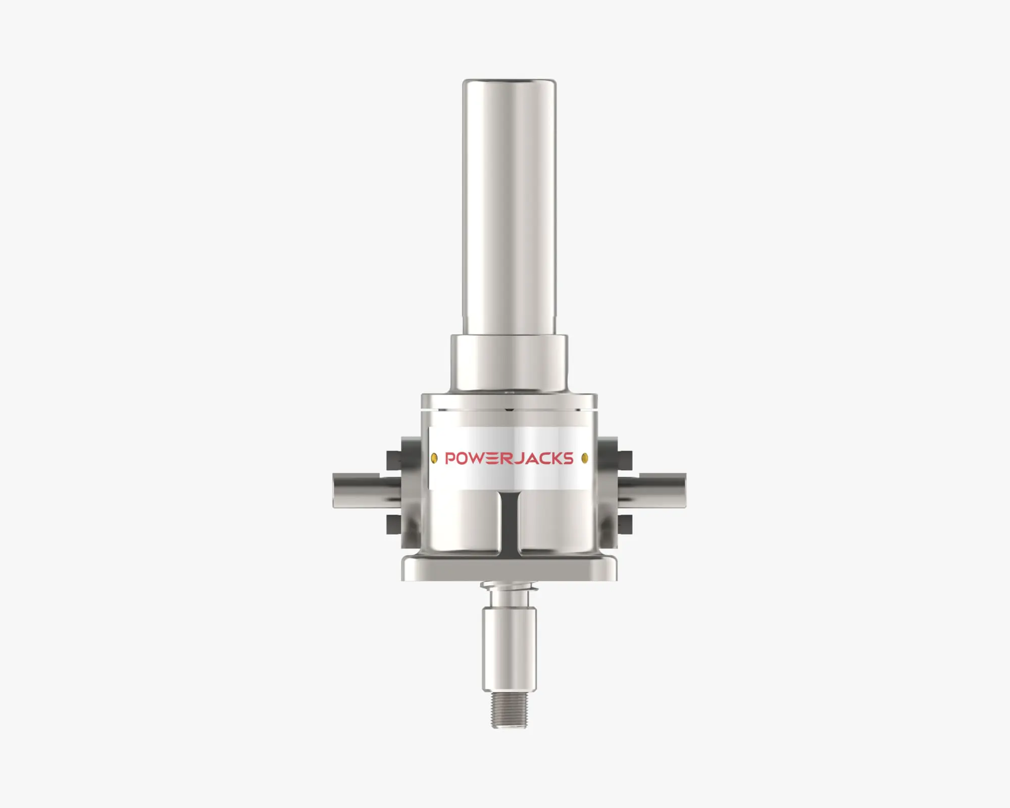 M-Series Stainless Steel Machine Screw Jack, Translating Screw, Inverted, Anti-Rotation (Keyed)