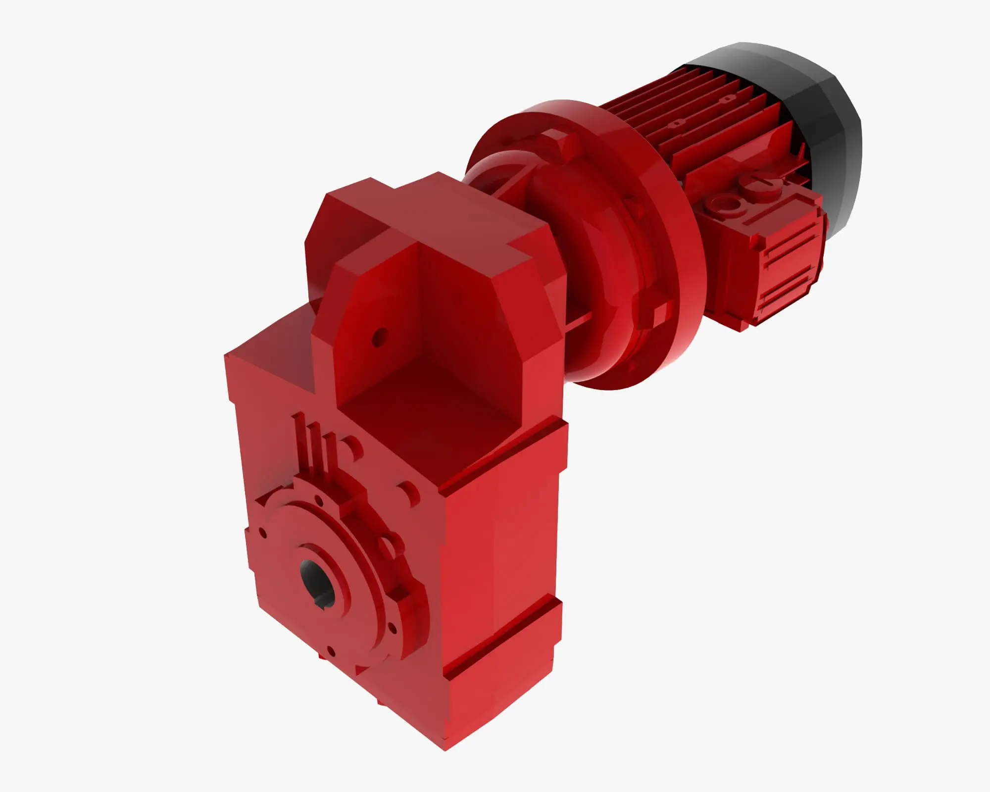 Parallel Shaft Helical Reduction Gearboxes, Geared Motors, System Components