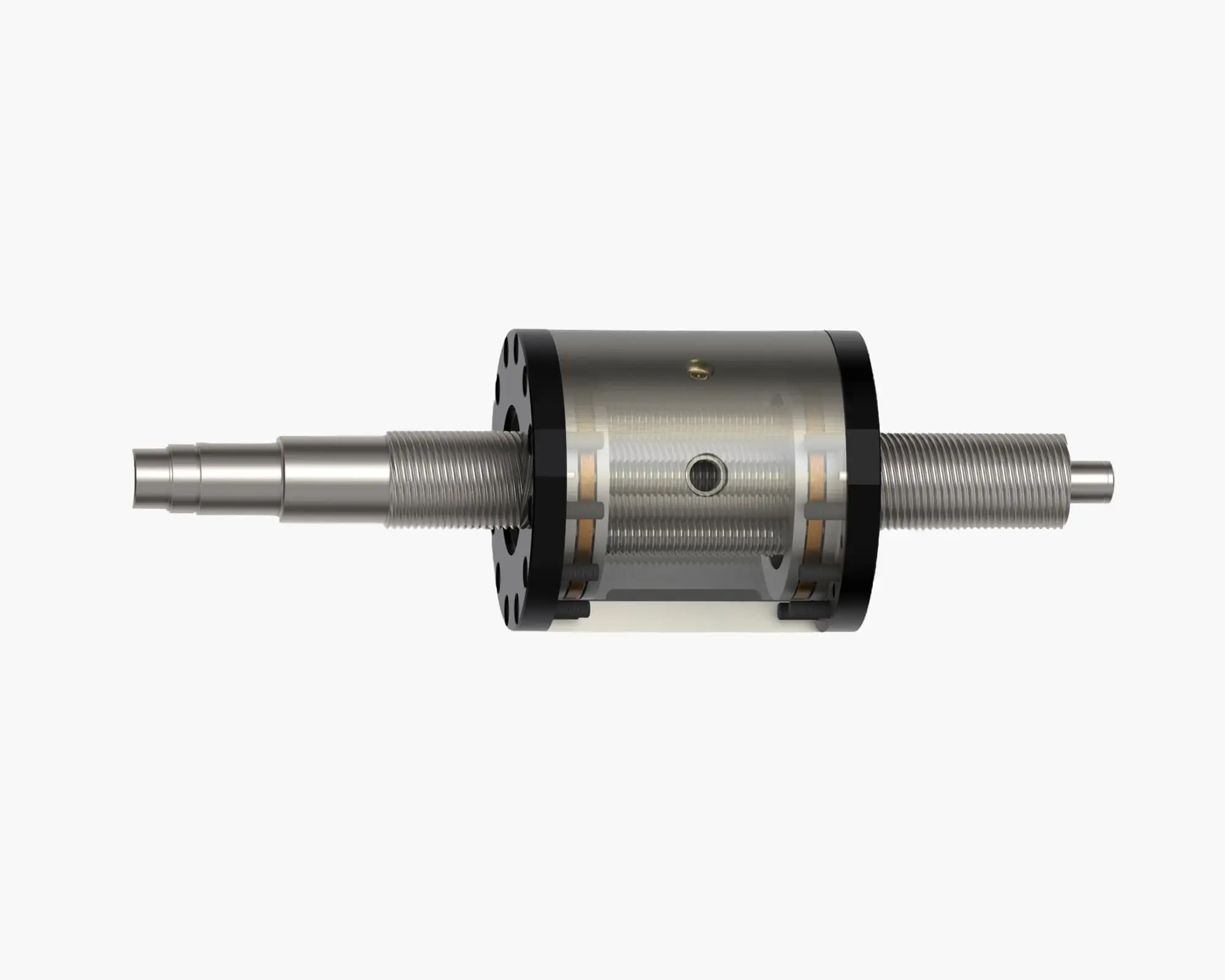 Planetary Roller Screw, Spiracon II, Side, Transparent Housing