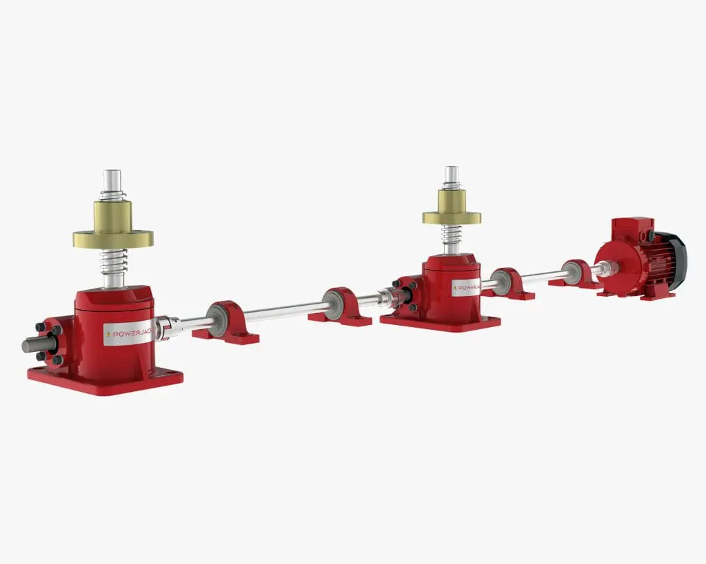 Screw Jack System, I-Configuration, E-Series Screw Jacks, ISO