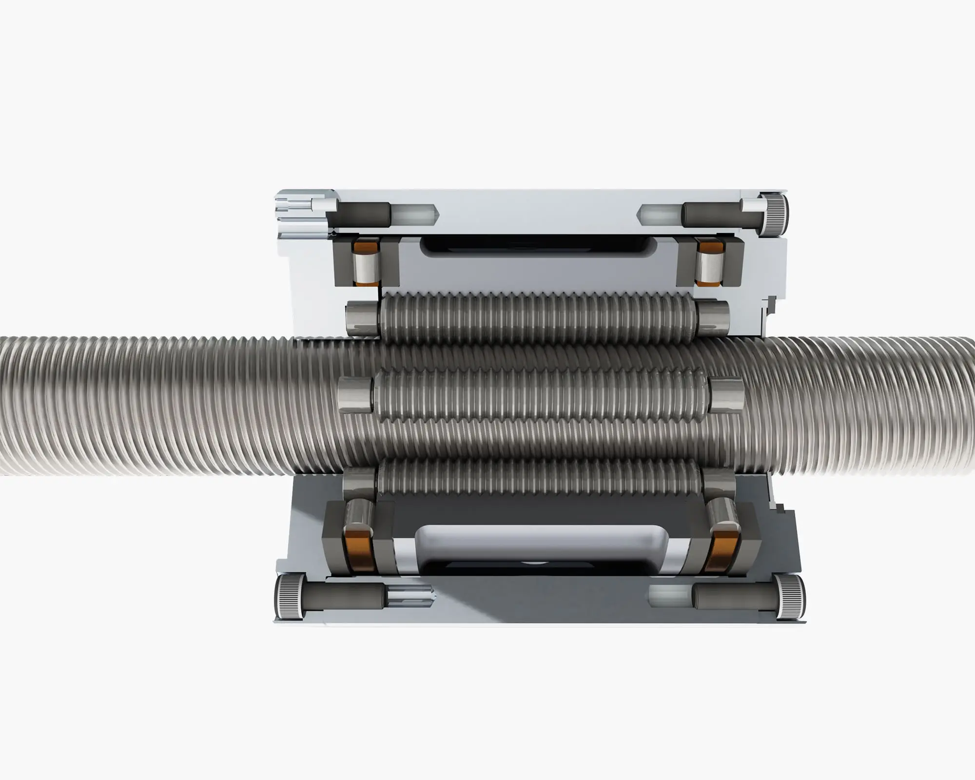 Planetary Roller Screw, Spiracon II, Sectioned