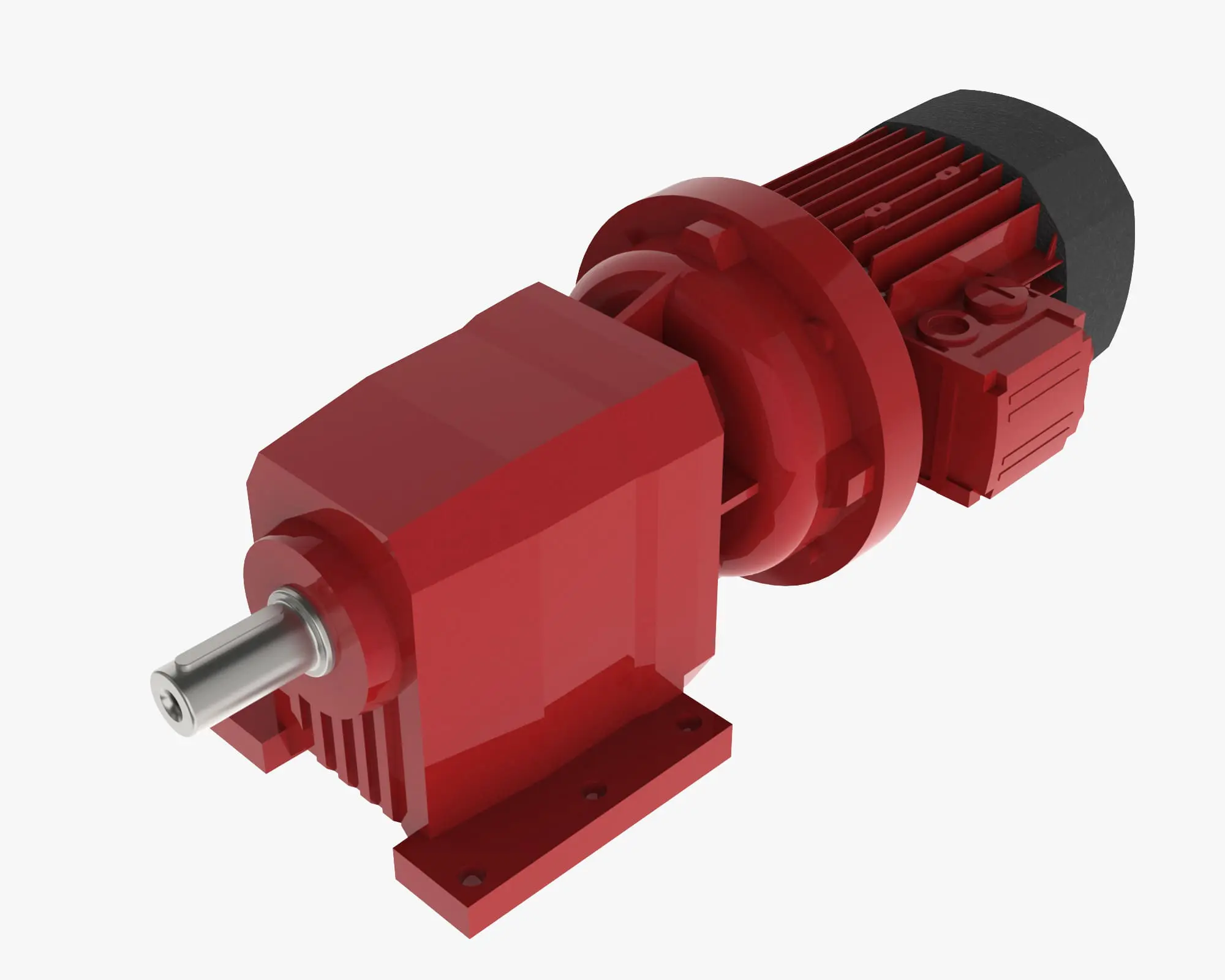 In-Line Helical Reduction Gearboxes, Geared Motors, System Components