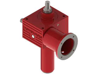 Screw Jack with Electric Motor Adaptor, C-Series, Translating Screw, 25kN