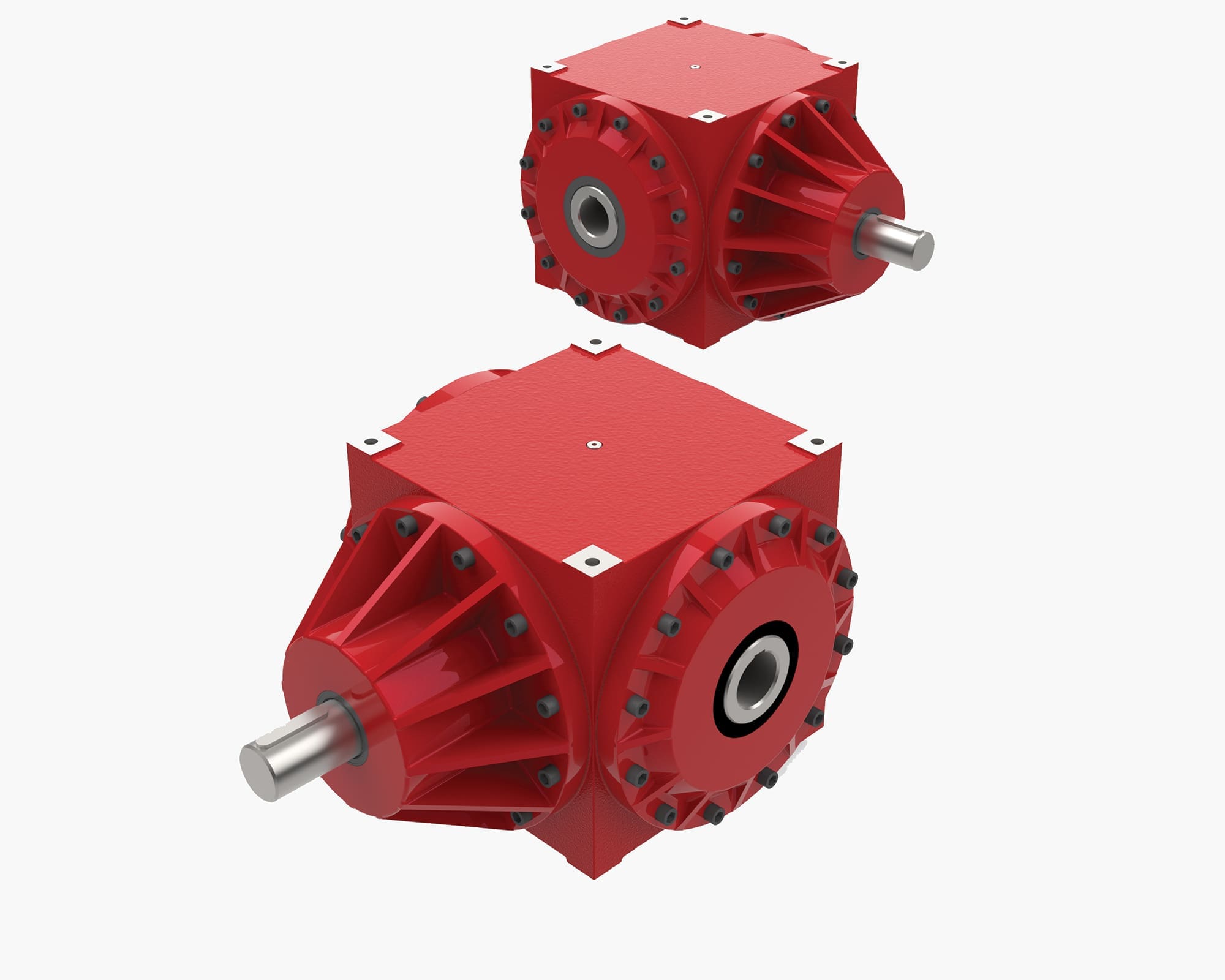 Range-N Bevel Gearbox, 3-Way, Hollow Shaft, 42-Series