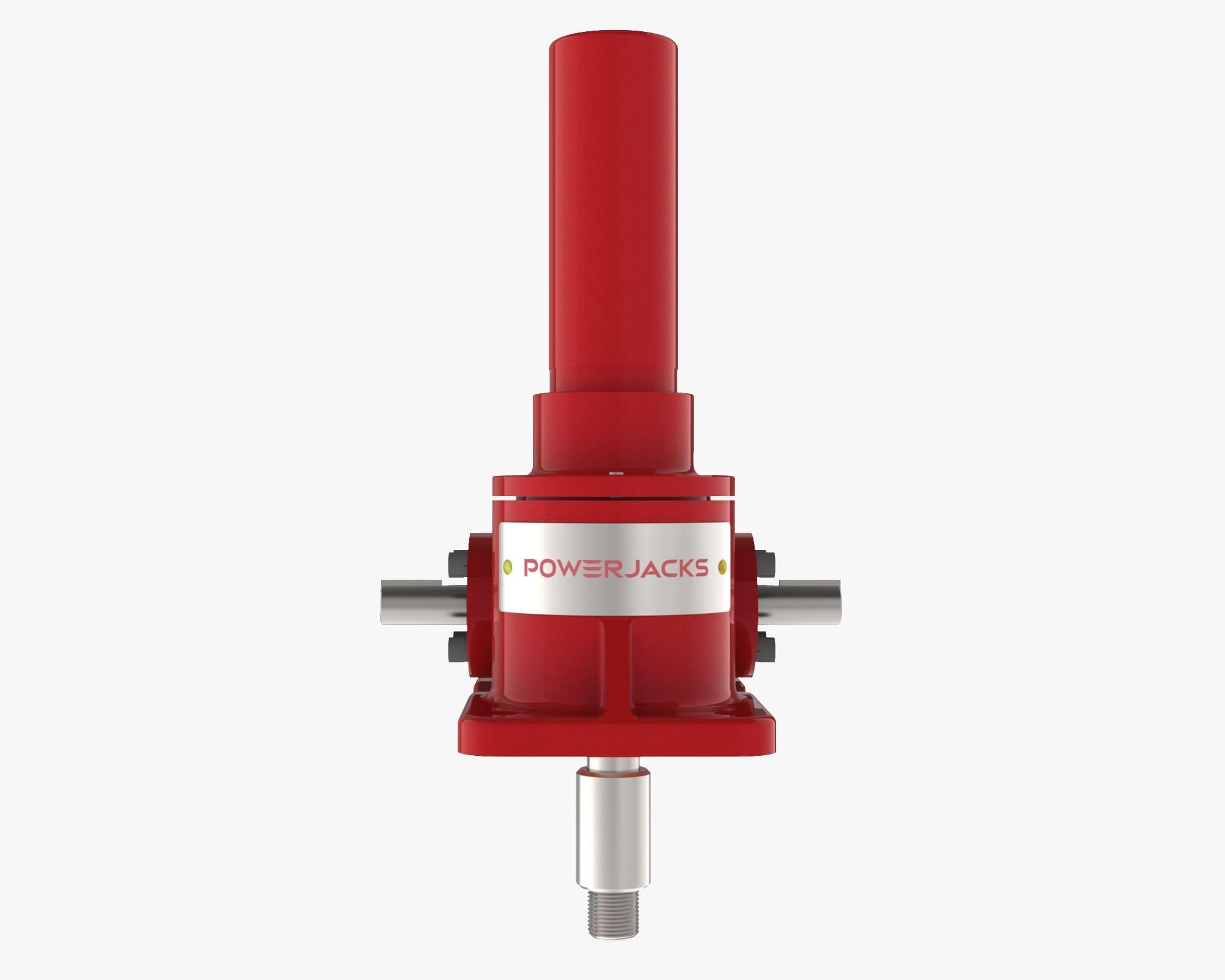 M-Series Machine Screw Jack, Translating Screw, Anti-Rotation (Keyed), Inverted