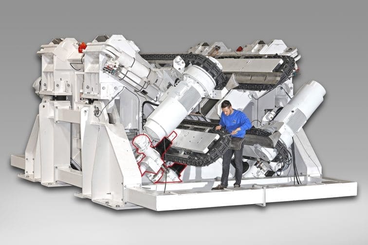 Screw Jacks Improve Tension Control for Subsea Cable Laying