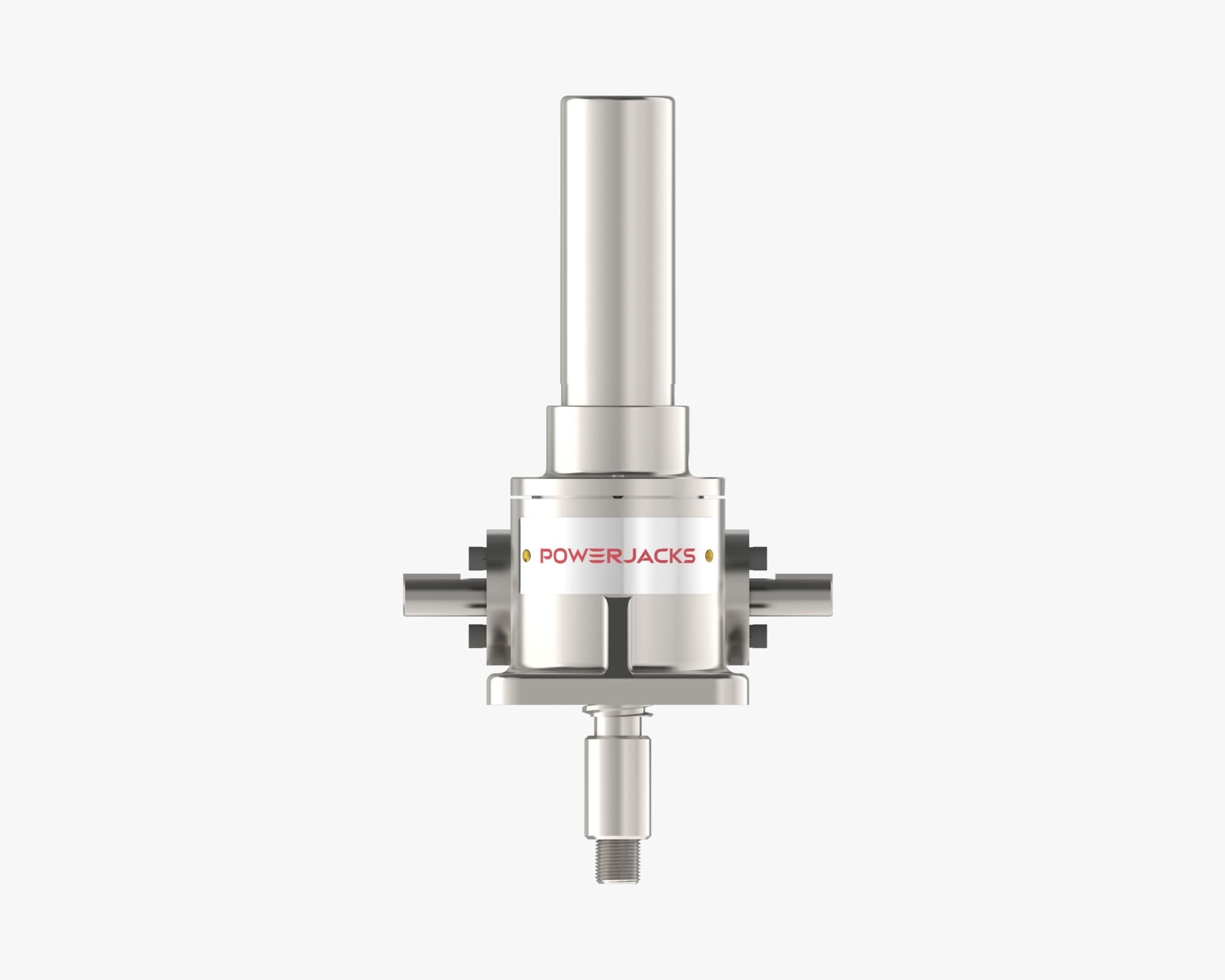 M-Series Stainless Steel Machine Screw Jack, Translating Screw, Inverted, Anti-Rotation (Keyed)