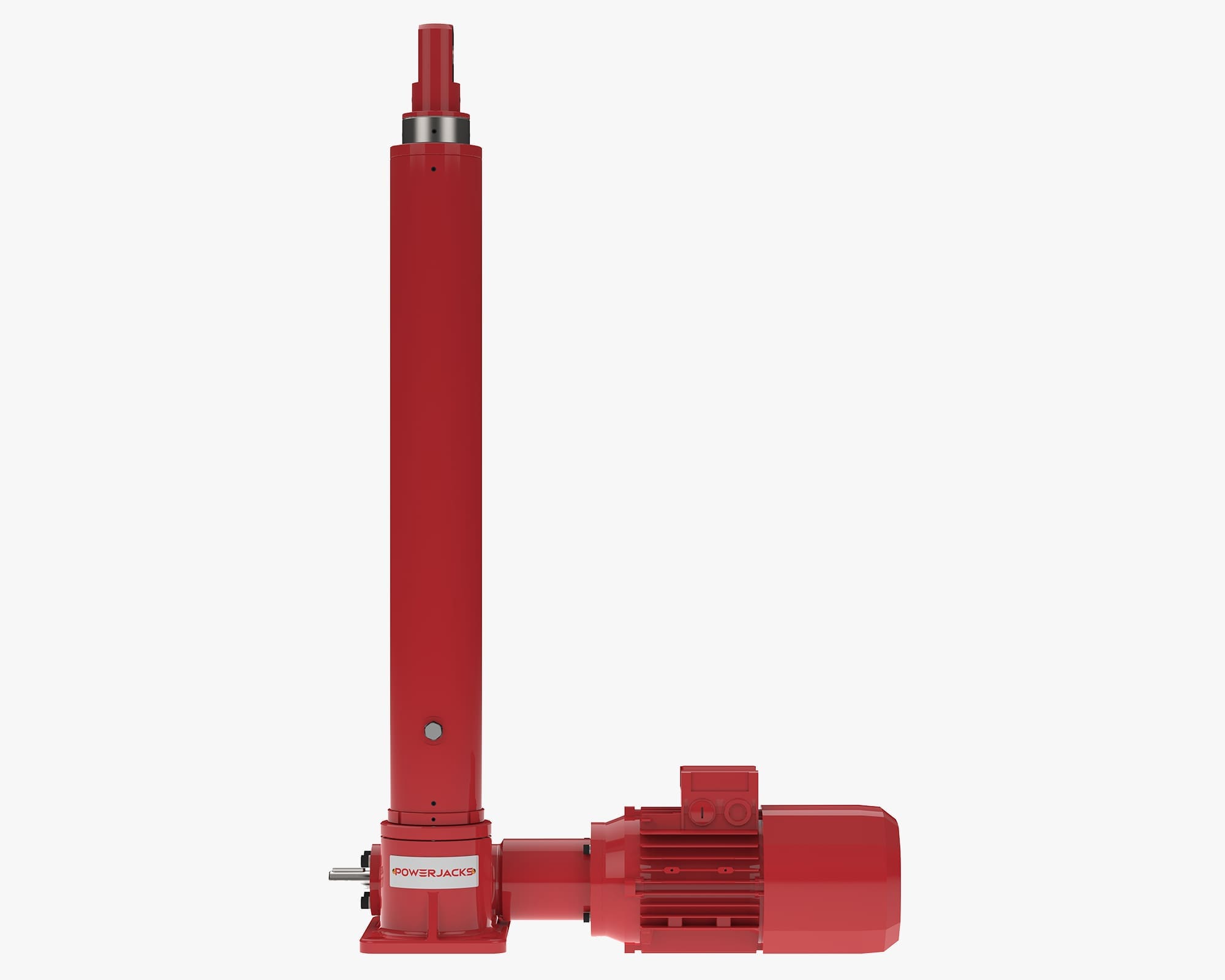 POWERAM Electric Linear Actuator, Clevis, Motorised, Front View