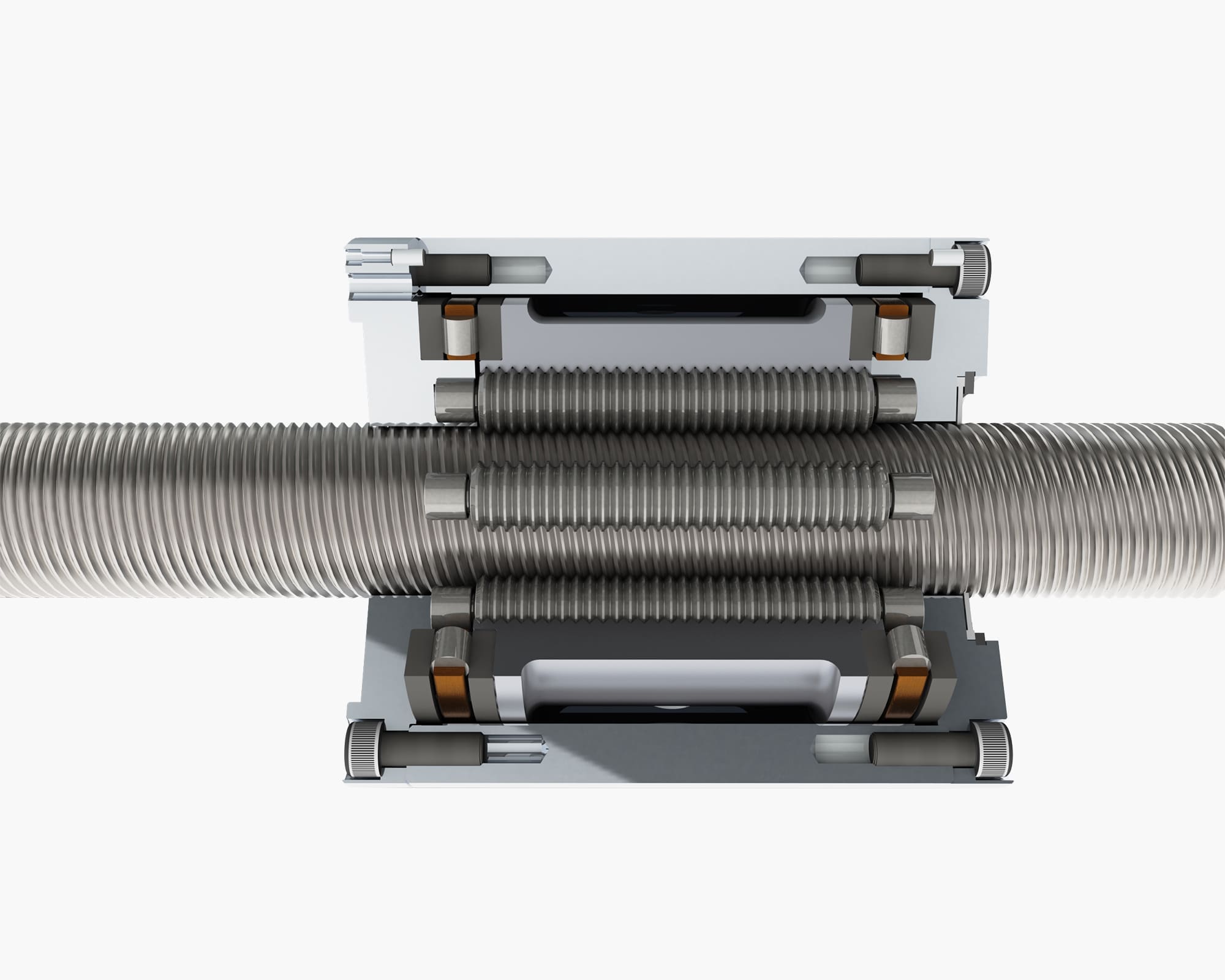 Planetary Roller Screw, Spiracon II, Sectioned