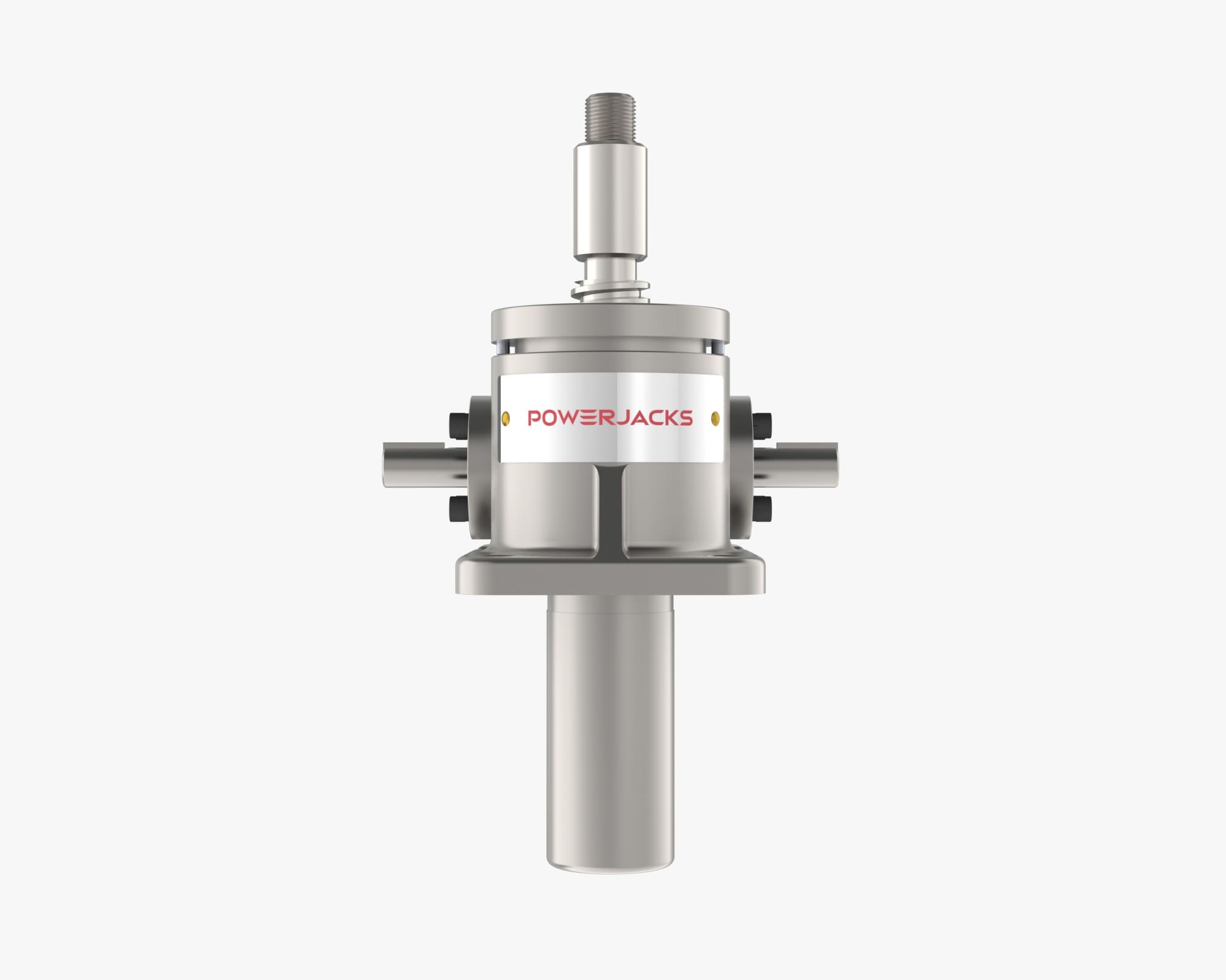 M-Series Stainless Steel Machine Screw Jack, Translating Screw, Upright, Anti-Backlash